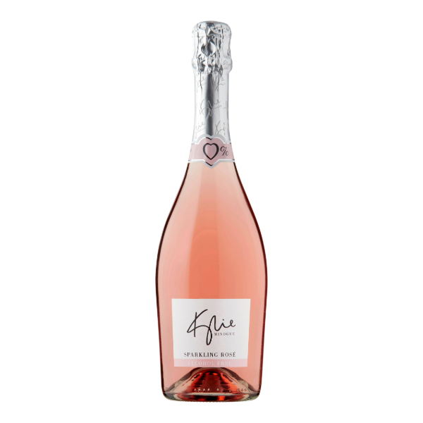 Kylie Minogue 0% Sparkling Rosé Alkoholfri wine bottle