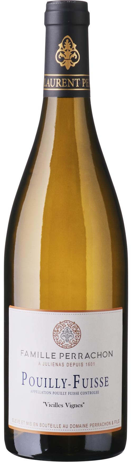Domaine Perrachon Pouilly-Fuissé wine bottle