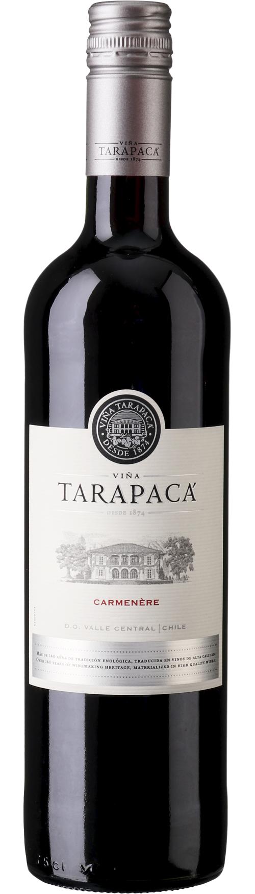 Viña Tarapacá Carmenère wine bottle