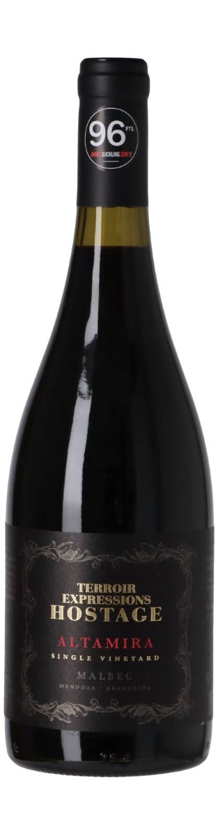 Terroir Expressions Hostage Malbec Uco Valley Altamira 2021 wine bottle