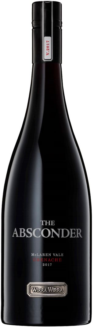 Wirra Wirra Grenache The Absconder McLaren Vale 2017 wine bottle