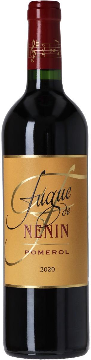 Fugue de Nénin Pomerol AOC 2. vin wine bottle