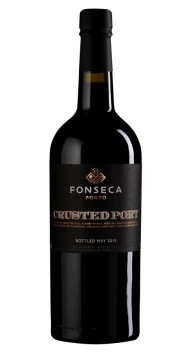 Fonseca Crusted Port wine bottle