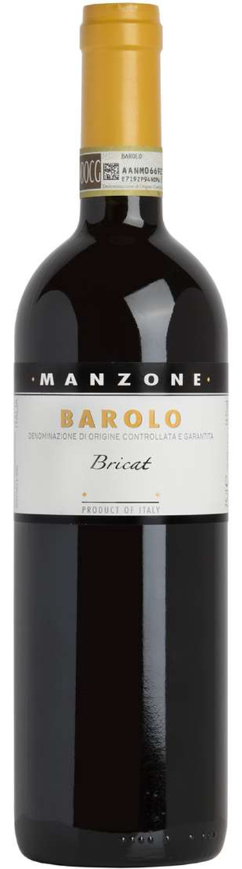 Manzone Barolo DOCG Bricat 2015 wine bottle