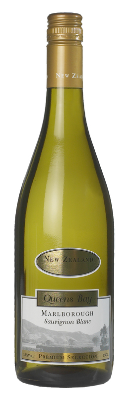 Queens Bay Sauvignon Blanc 2019 wine bottle