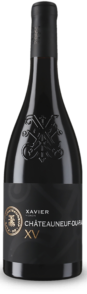 Xavier Chateauneuf du Pape XV 2015 wine bottle