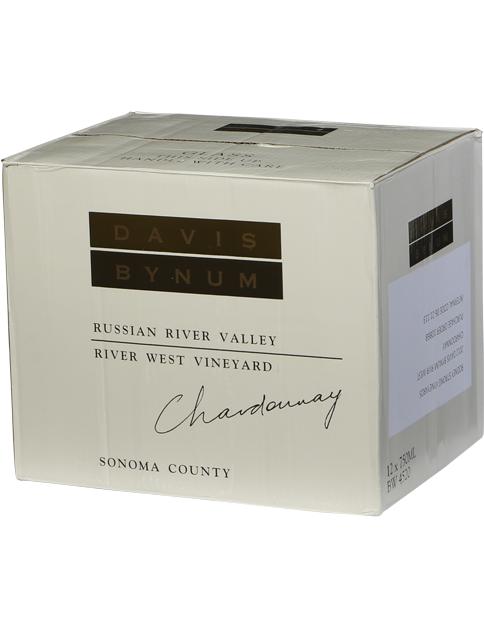 Rodney Strong Davis Bynum Chardonnay wine bottle