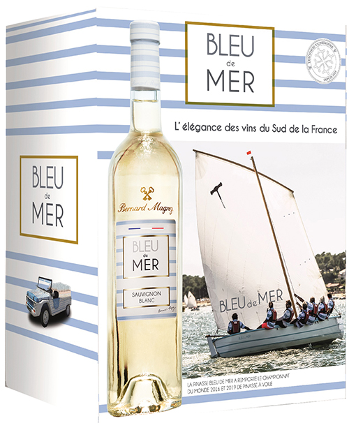 Bernard Magrez Bleu de Mer Sauvignon Blanc BIB 3,00 ltr. wine bottle