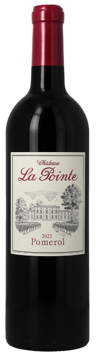 Château La Pointe Pomerol 2022 i trækasse wine bottle