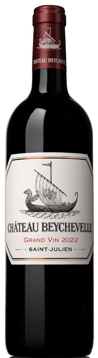 Château Beychevelle Saint-Julien 4. Cru Classé 2022 i trækasse wine bottle