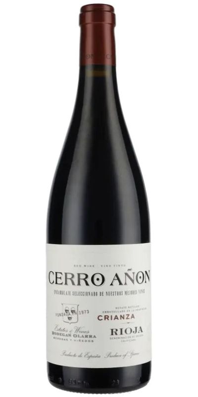 Bodegas Olarra, Cerro Añón Rioja Crianza 2021 wine bottle