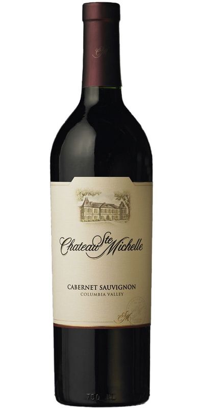 Chateau Ste Michelle, Cabernet Sauvignon 2019 wine bottle