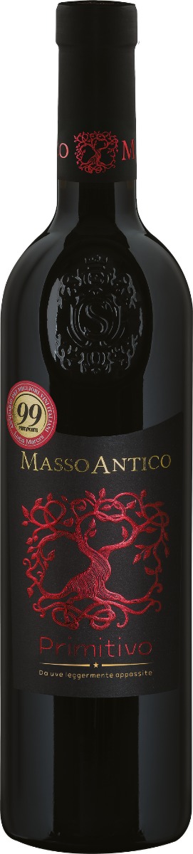 Masso Antico Primitivo 2023 wine bottle