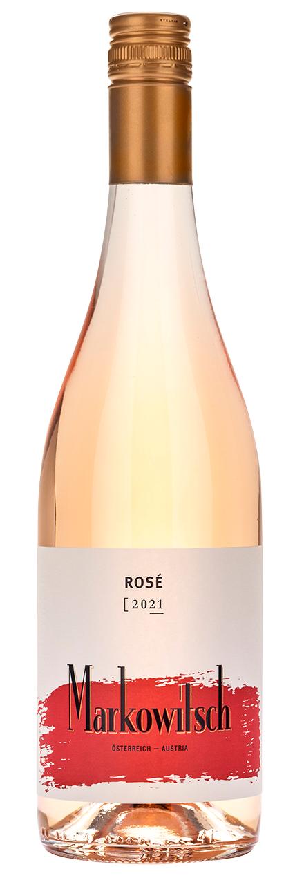 Markowitsch Rosé 2021 wine bottle