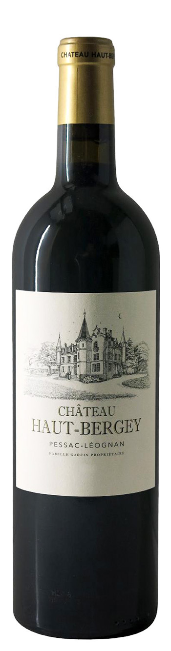 Chateau Haut-Bergey Pessac-Leognan Rouge AOC 2020 ØKO i trækasse wine bottle