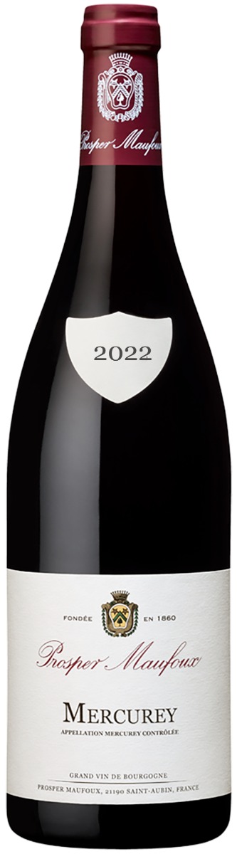 Prosper Maufoux Mercurey Rouge 2022 wine bottle