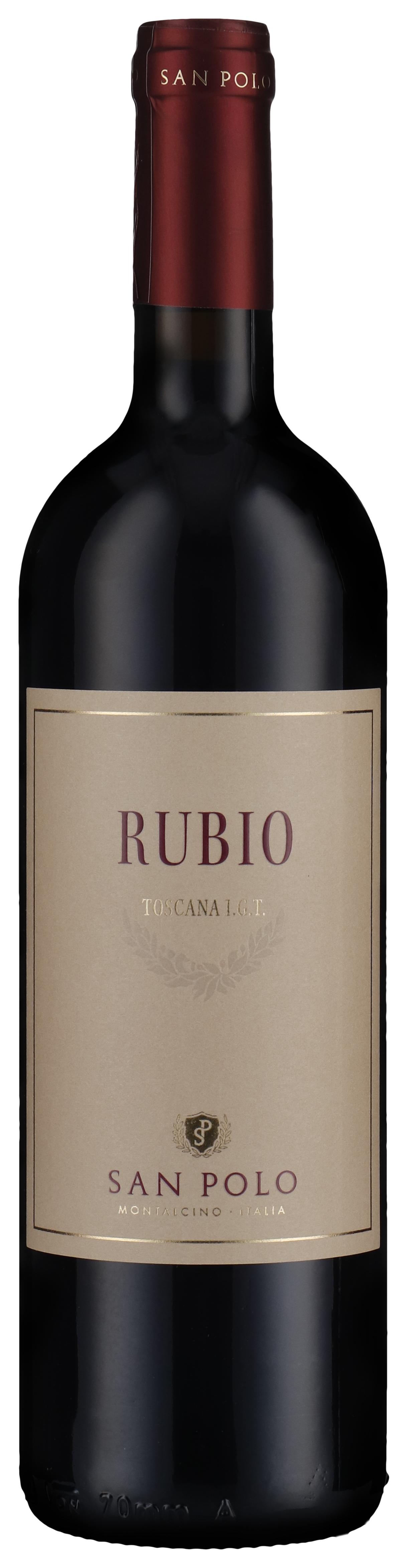 Rubio 2023 wine bottle