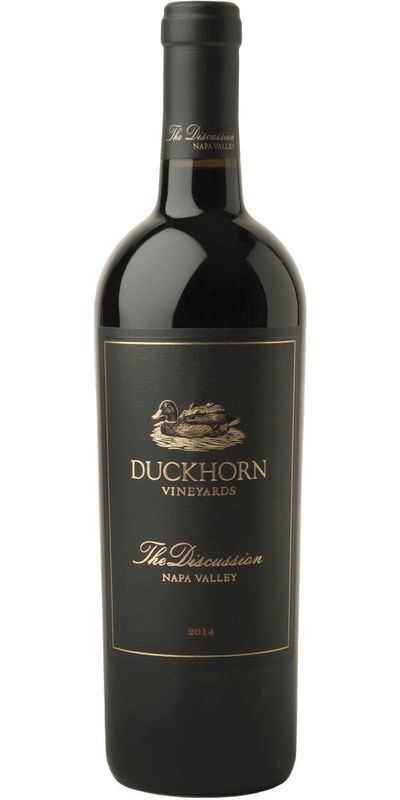 Duckhorn, The Discussion 2019 wine bottle