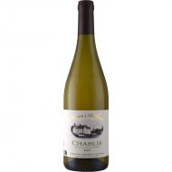 Chablis Hvidvin wine bottle