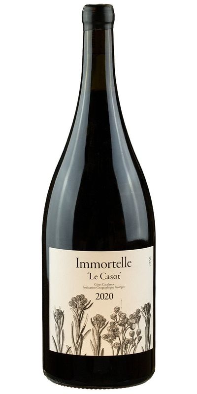 Immortelle, Les Casots Magnum 2020 wine bottle