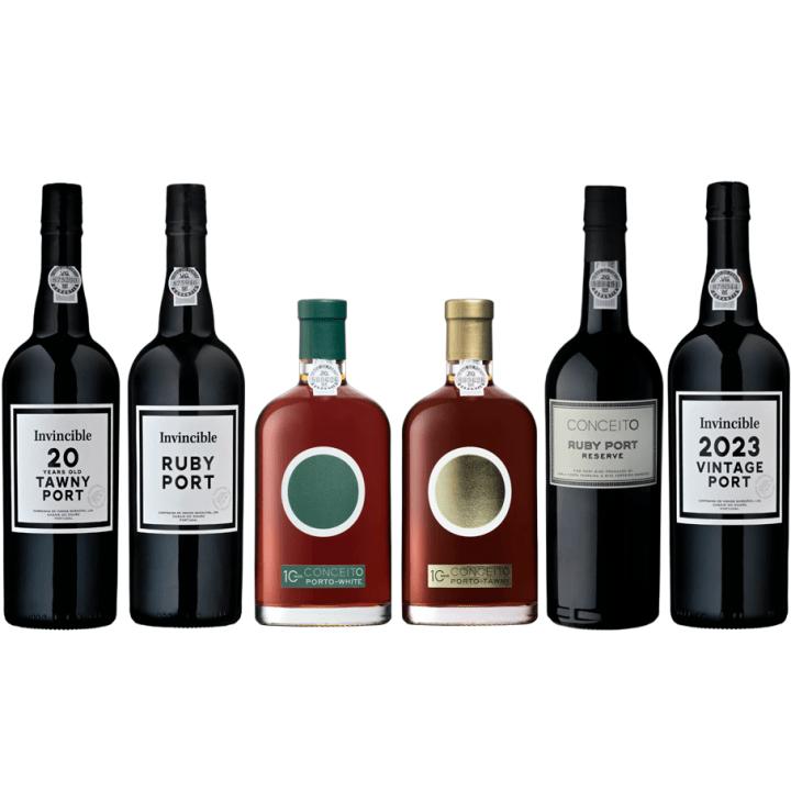 Portvins Smagekassen wine bottle