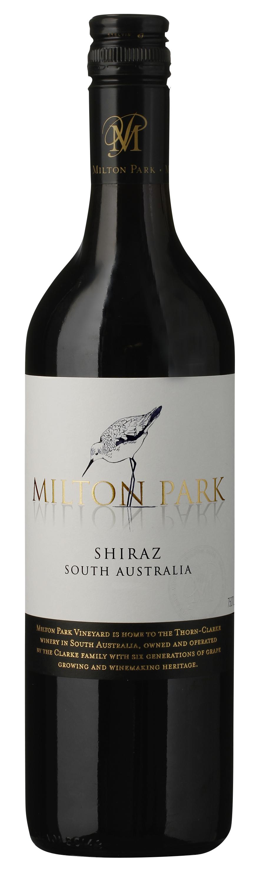 Thorn-Clarke Milton Park Shiraz wine bottle