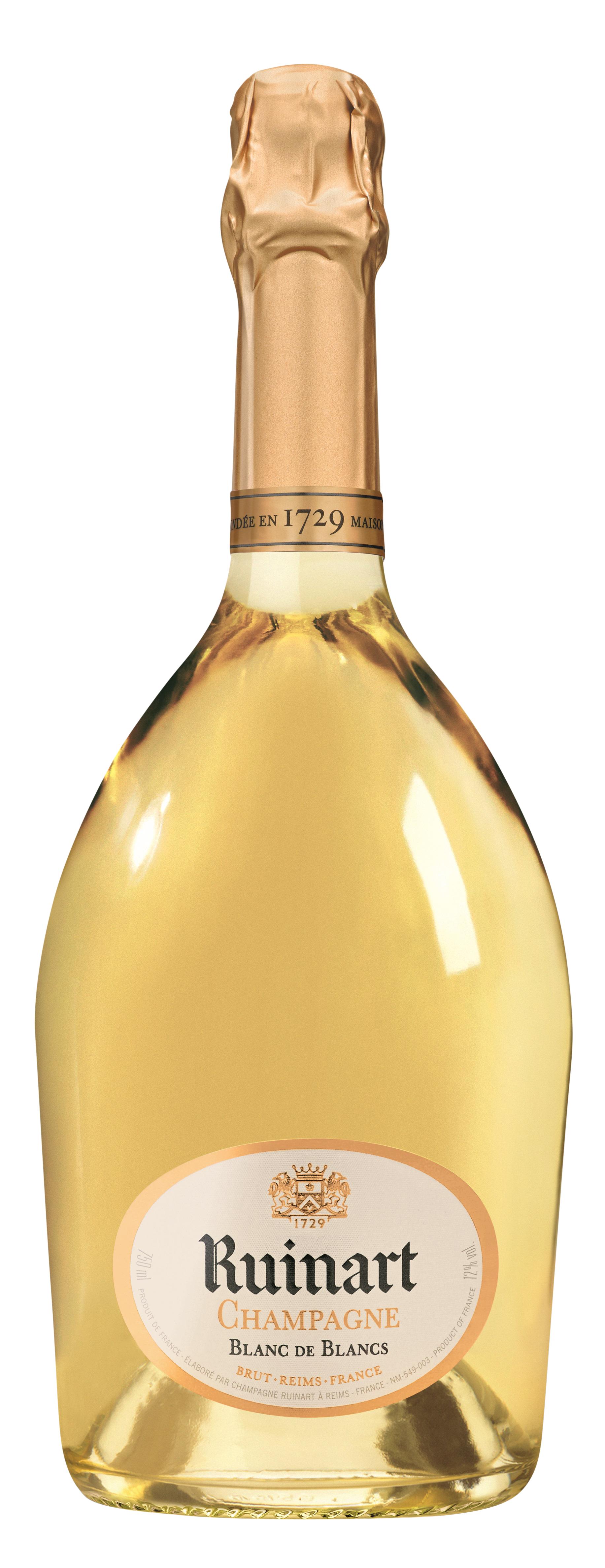Champagne - Blanc de Blancs - Brut wine bottle