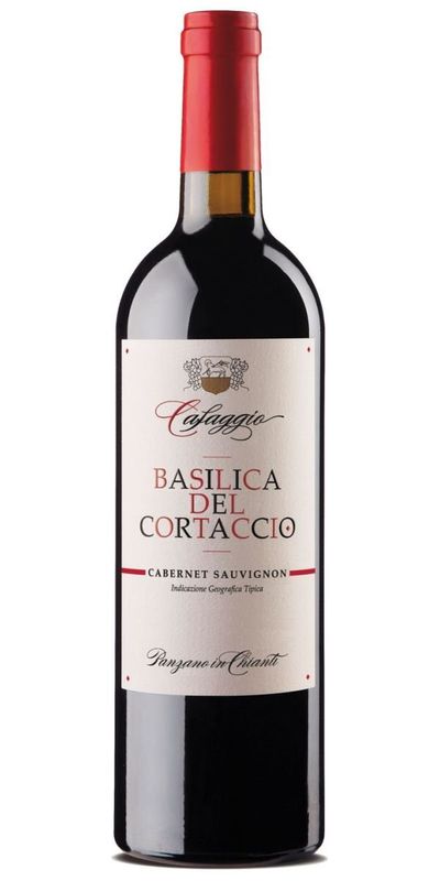 Cafaggio Villa Cafaggio Cortaccio IGT 2020 wine bottle