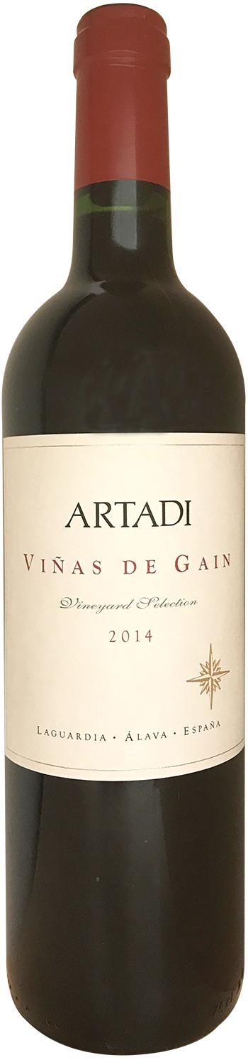 Artadi Vinas de Gain 2014 wine bottle