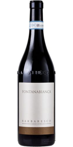 Fontanabianca Barbaresco 2017 wine bottle