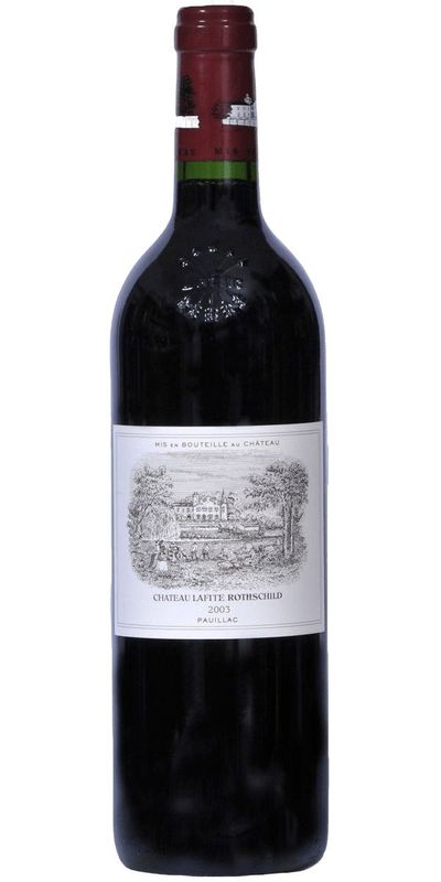 Château Lafite Rothschild 2011 wine bottle