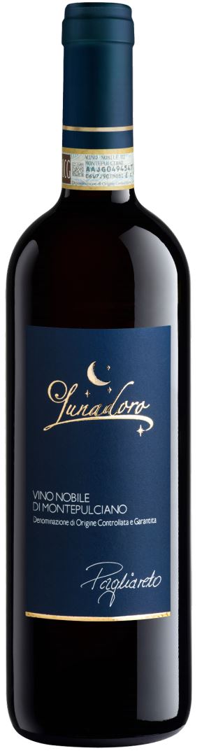 Lunadoro Vino Nobile di Montepulciano DOCG Pagliareto 2017 wine bottle