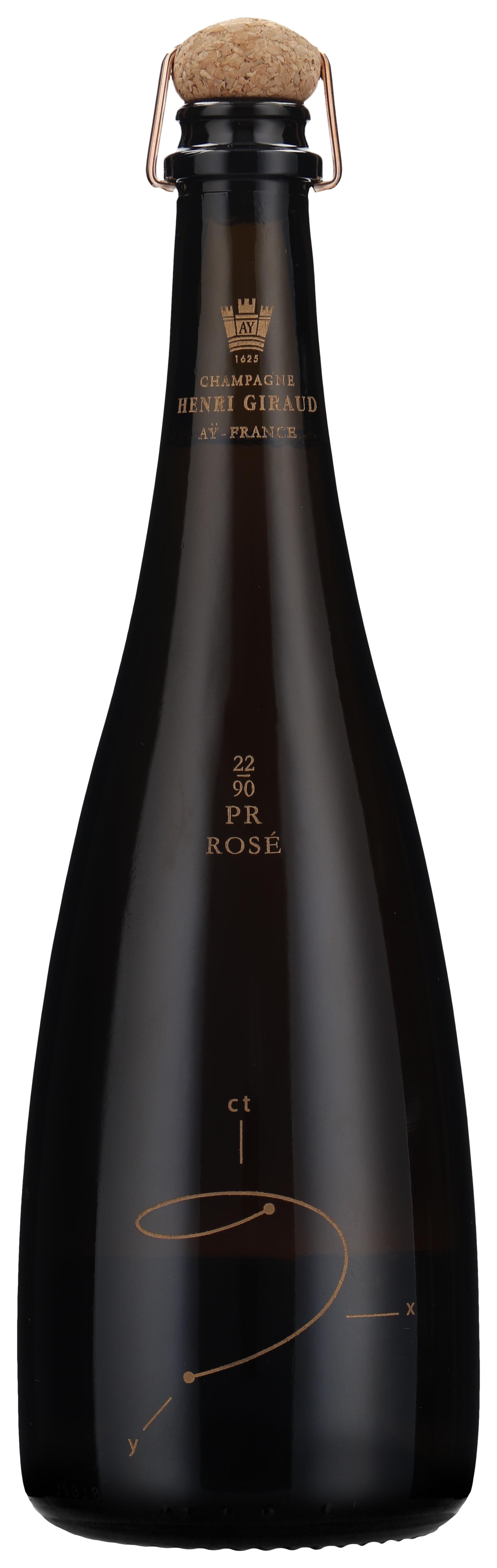Cuvée PR 90-22 Rosé wine bottle