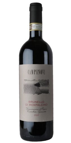 Campinovi Brunello di Montalcino 2017 wine bottle
