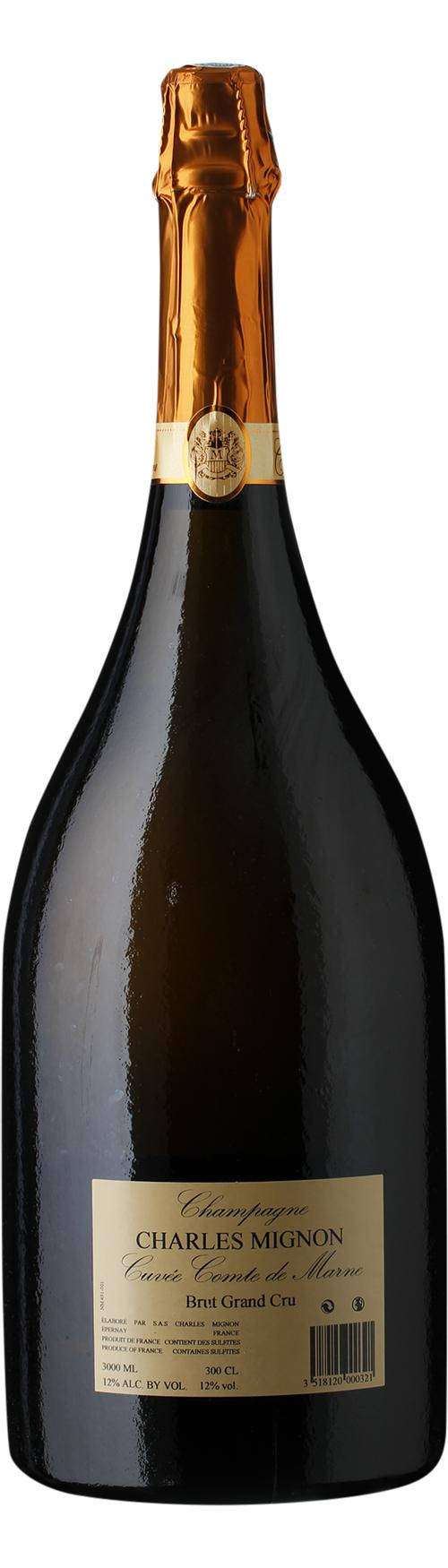 Charles Mignon Comte de Marne Grand Cru Brut dobbeltmagnum wine bottle