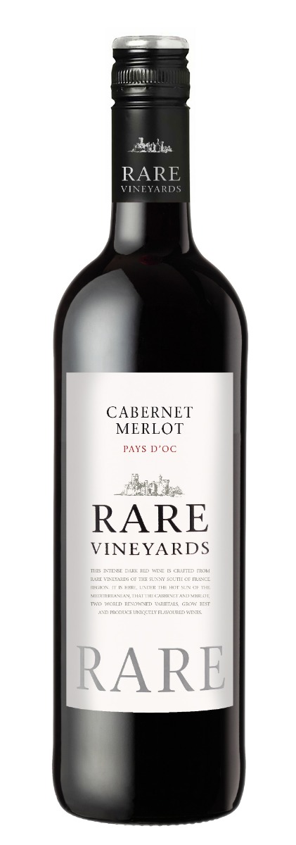 Rare Vineyards Cabernet Merlot 2023 wine bottle
