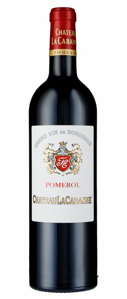 2021 Château La Cabanne Pomerol wine bottle