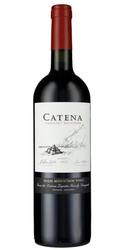Catena, Cabernet Sauvignon Mendoza High Mountain Vines 2019 wine bottle