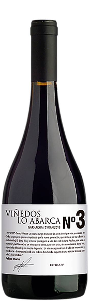 Casa Marin Lo Abarca Garnacha/Syrah 2014 No.3 wine bottle