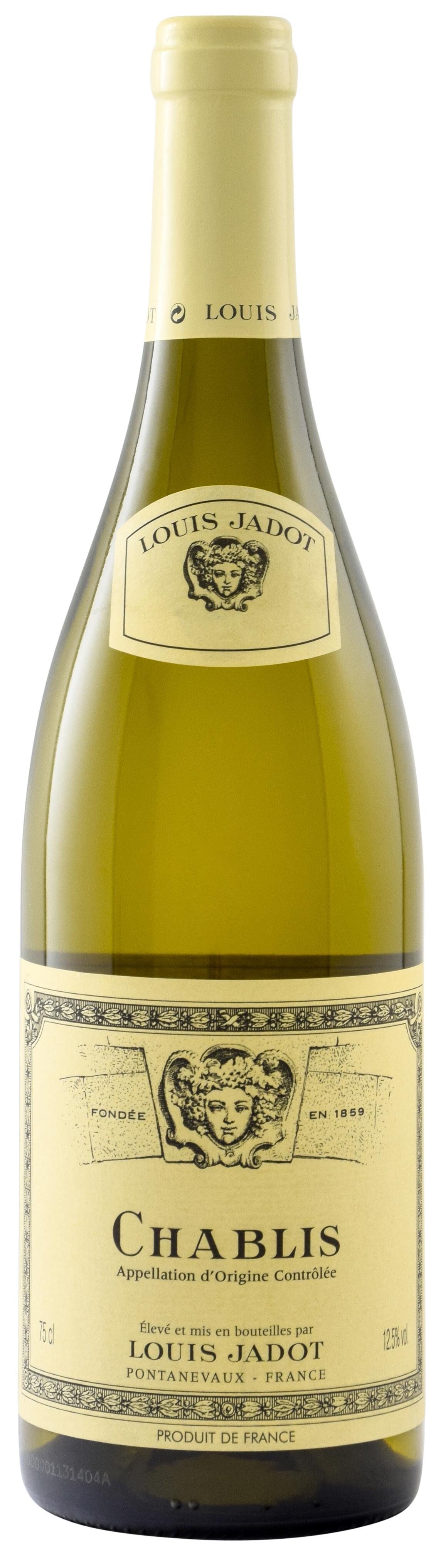 Chablis 2025 wine bottle