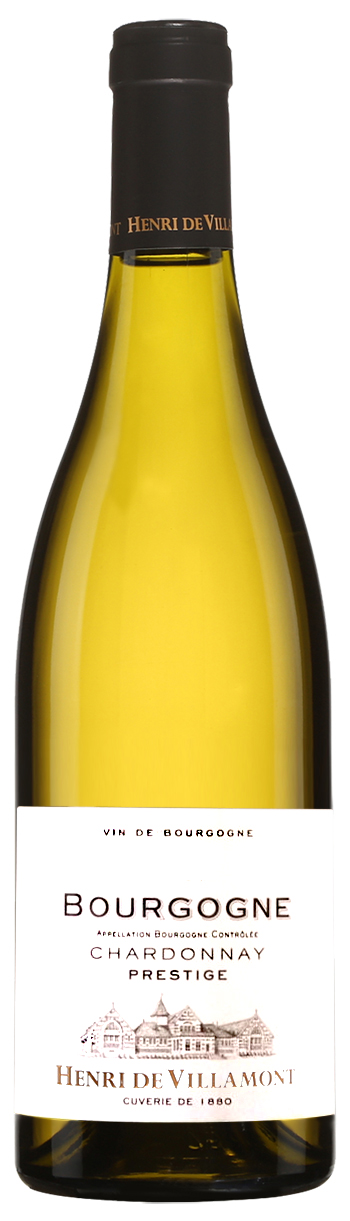 Henri de Villamont Bourgogne Chardonnay Prestige 2014 wine bottle