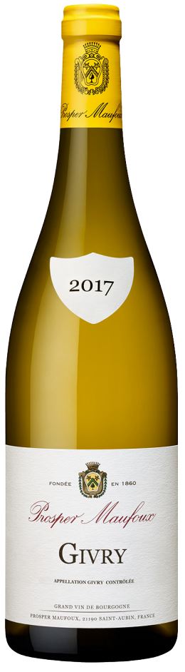 Prosper Maufoux Givry Blanc 2017 wine bottle