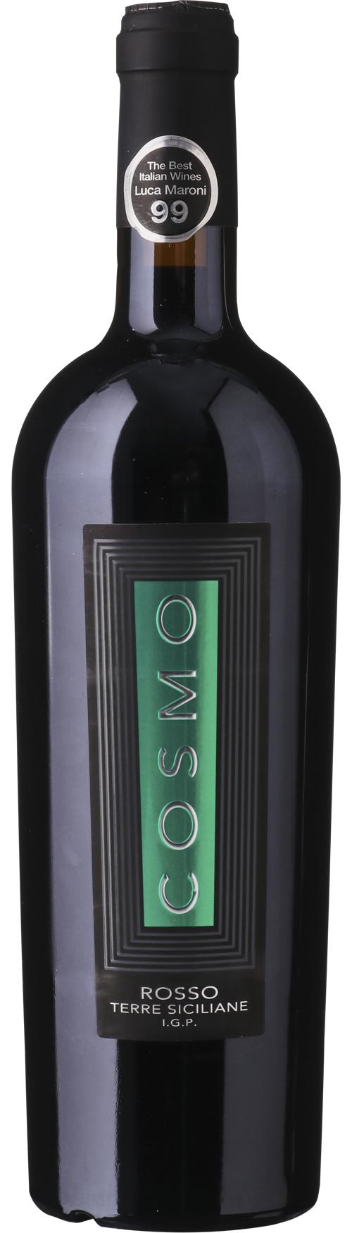 Cosmo Rosso Sicilia IGP wine bottle