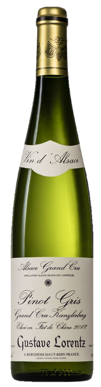Gustave Lorentz Pinot Gris Grand Cru Kanzlerberg 2012 ØKO wine bottle