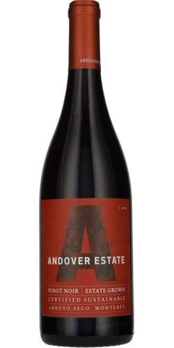 Andover Estate, Pinot Noir Arroyo Seco Monterey 2019 wine bottle