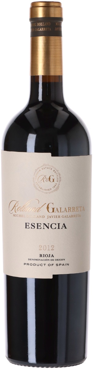 Rolland & Galarreta Esencia Tempranillo Rioja 2012 wine bottle