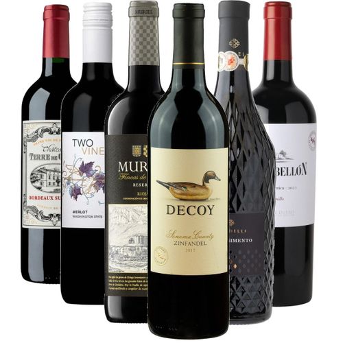 Smagekasse - Grillvin wine bottle