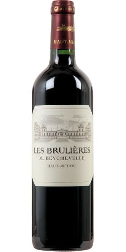 Chateau Beychevelle, Les Bruiléres de Beychevelle Haut-Medoc 2017 wine bottle