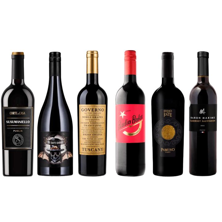 Breaking News Red wine bottle
