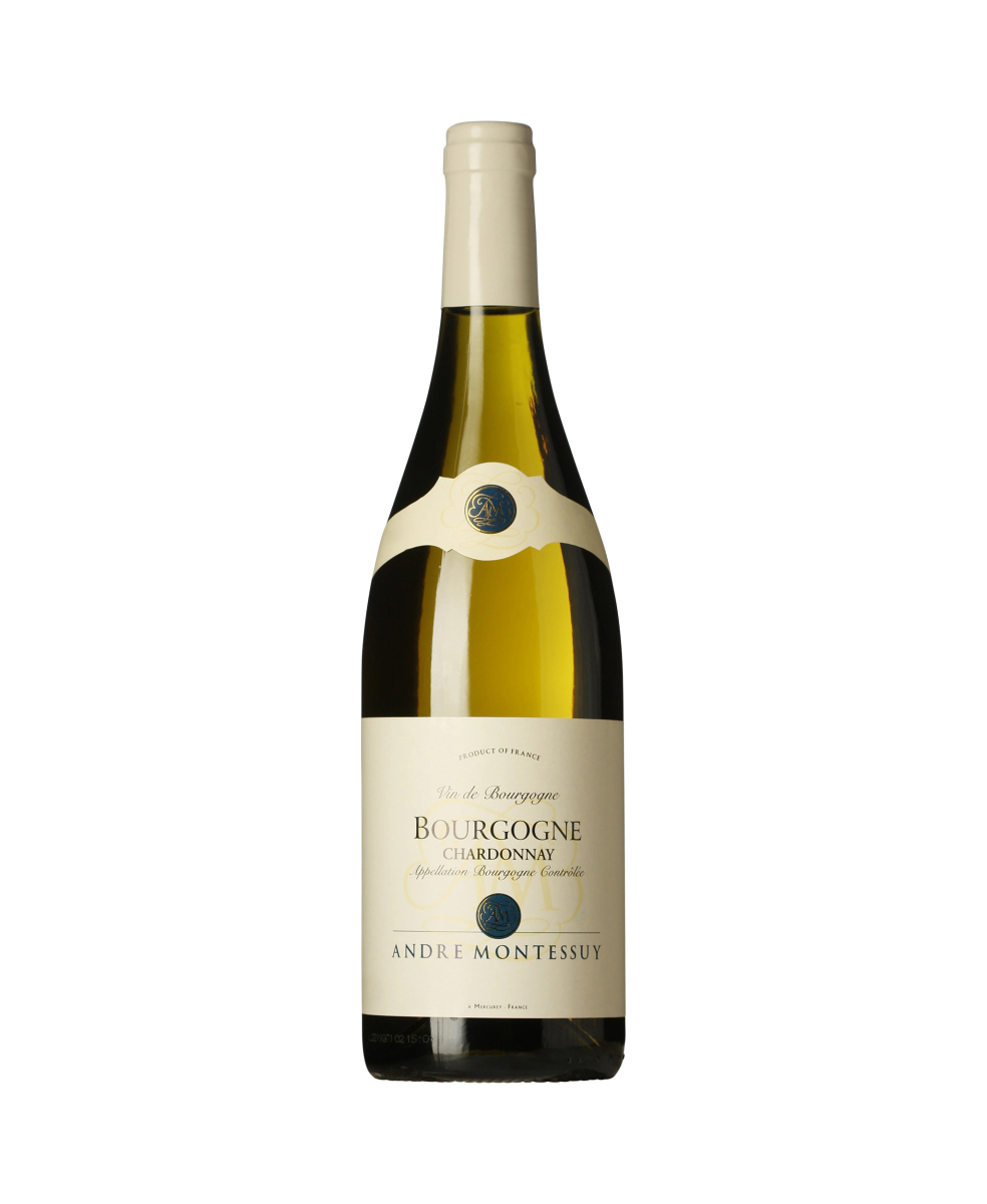 Andre Montessuy Bourgogne Chardonnay wine bottle